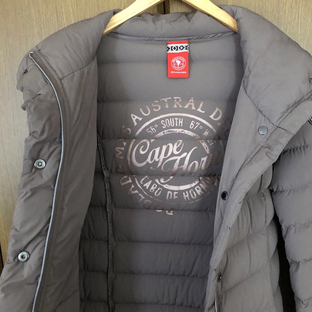 CAPE HORN(ケープホーン)のCAPE HORN  ケープホーン ダウンコート 44 レディースのジャケット/アウター(ダウンコート)の商品写真