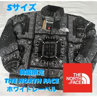 海外限定 ノースフェイス バンダナ ペイズリー柄 ダウンジャケット XL