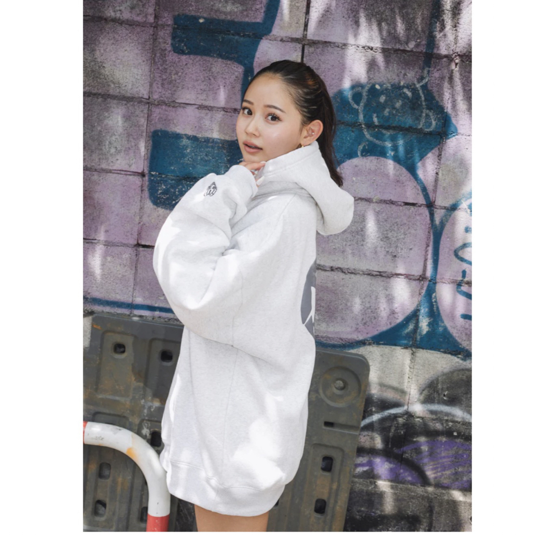 HTH Heart logo hoodie パーカー ブラウン-