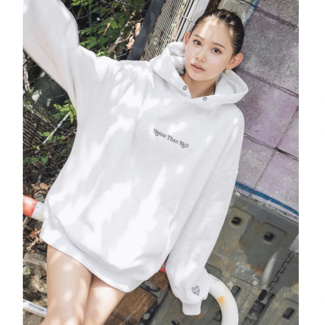 HTH Heart logo hoodie ネイビー