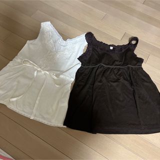 ユニクロ(UNIQLO)のユニクロ　タンクトップ2枚セット(タンクトップ)