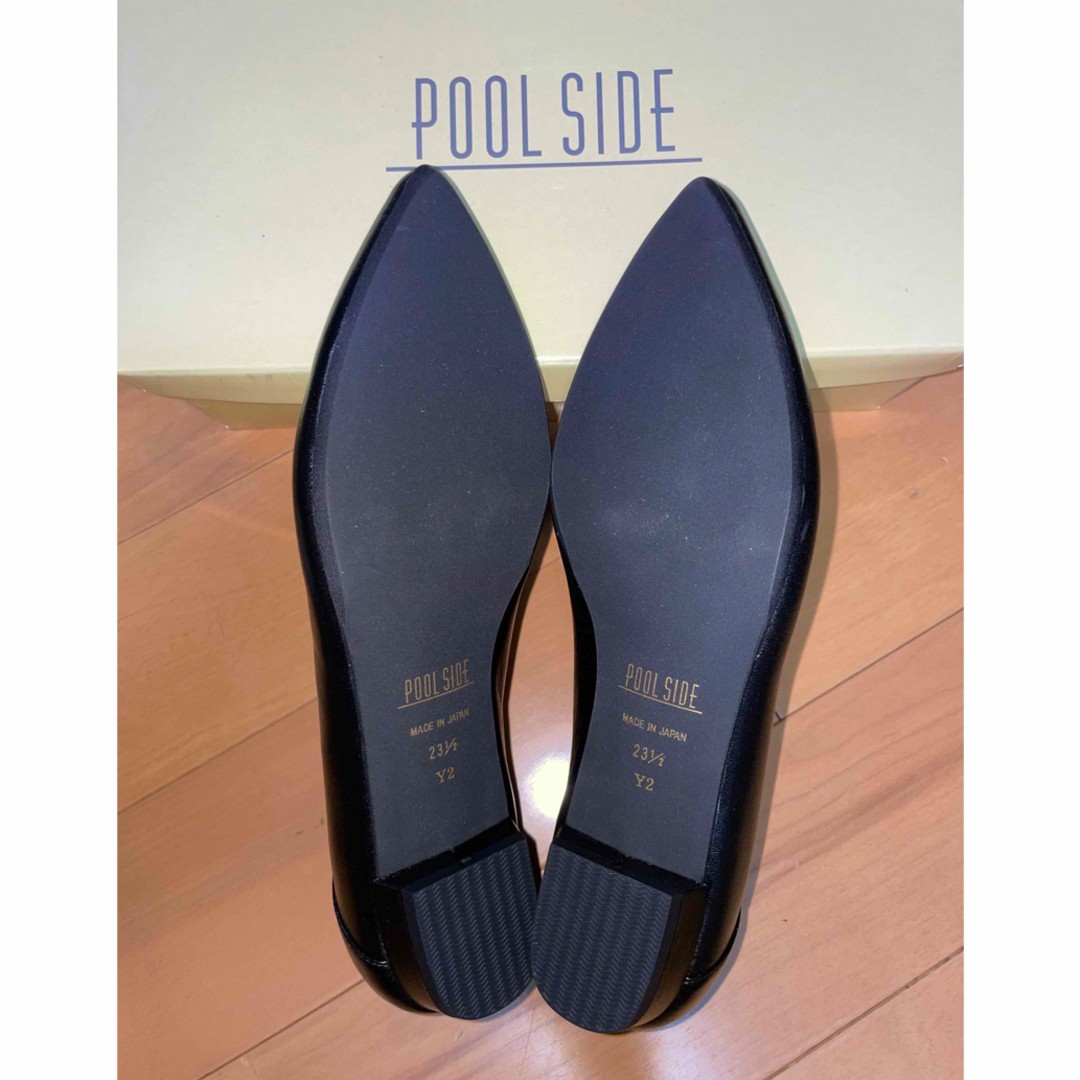 POOL SIDE(プールサイド)の23.5cm本革オールウェザーパンプス レディースの靴/シューズ(ハイヒール/パンプス)の商品写真