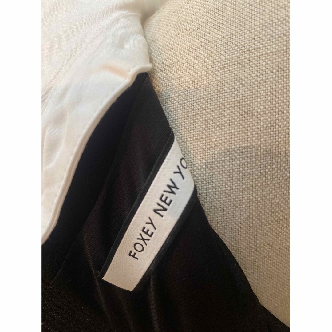 FOXEY NEW YORK ワンピース 襟付き 38-