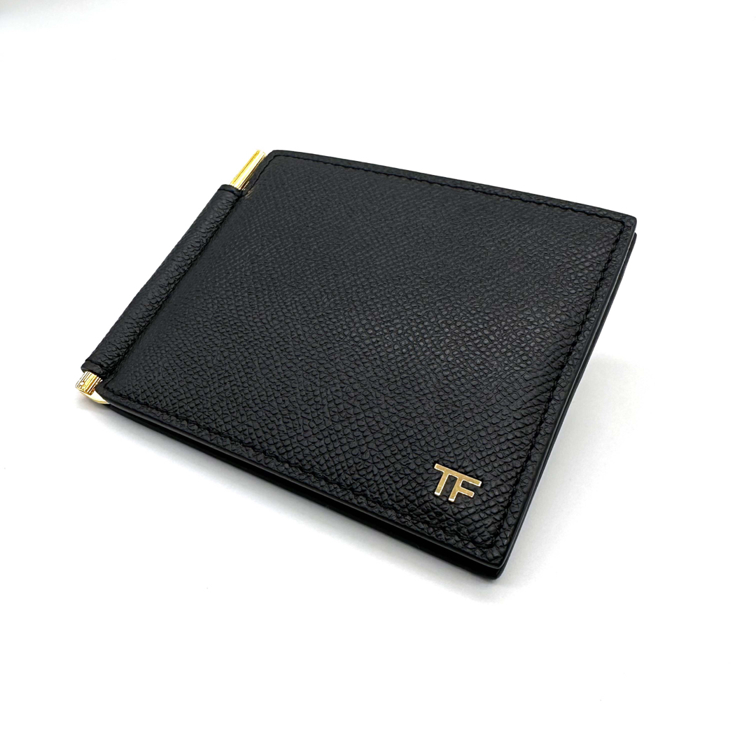 美品 TOM FORD トムフォード   クロコダイル マネークリップ 財布