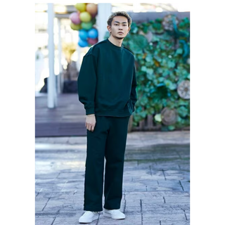 マーカ(marka)のSTUDIOUS別注 CUT OFF STRAIGHT SWEAT SLACKS(スラックス)