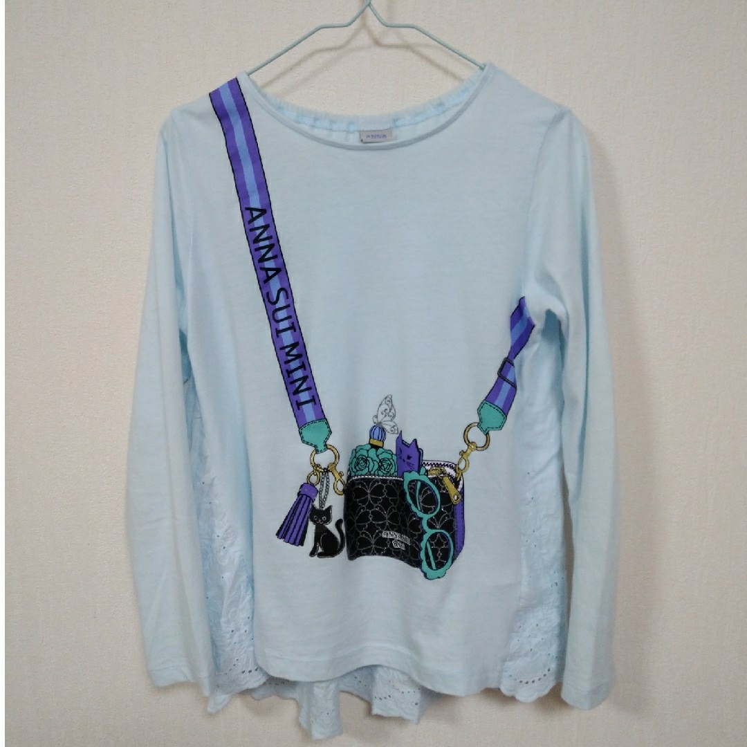ANNA SUI mini(アナスイミニ)のアナスイミニ　プリントTシャツ キッズ/ベビー/マタニティのキッズ服女の子用(90cm~)(Tシャツ/カットソー)の商品写真