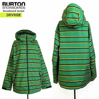 BURTON - ✨美品✨Burton メンズ ウェア L グリーン ボーダー 中綿