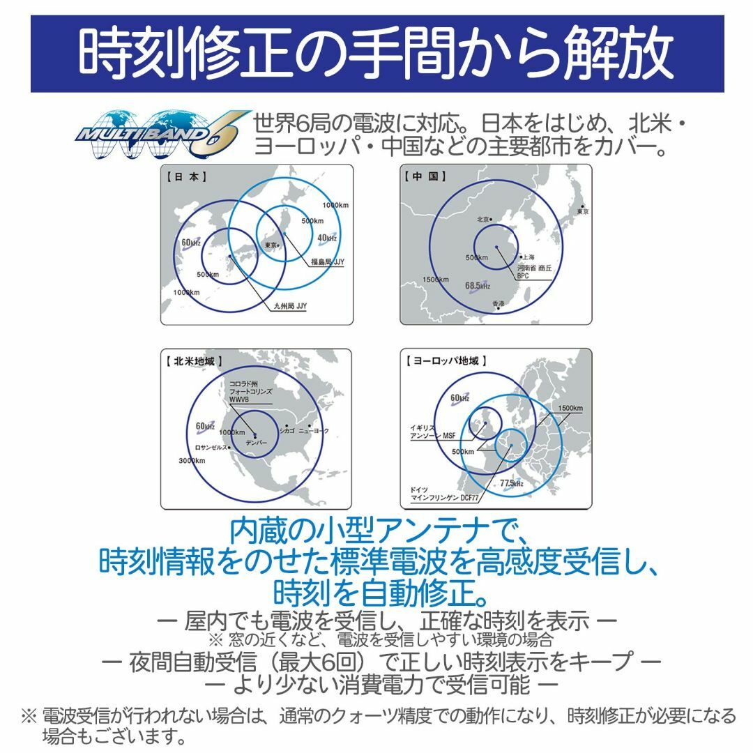 【色: ブラック】[カシオ] 腕時計 ウェーブセプター 【国内正規品】電波ソーラ