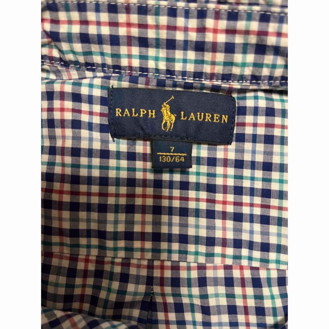 POLO RALPH LAUREN(ポロラルフローレン)のポロラルフローレン　130 シャツ キッズ/ベビー/マタニティのキッズ服男の子用(90cm~)(ブラウス)の商品写真