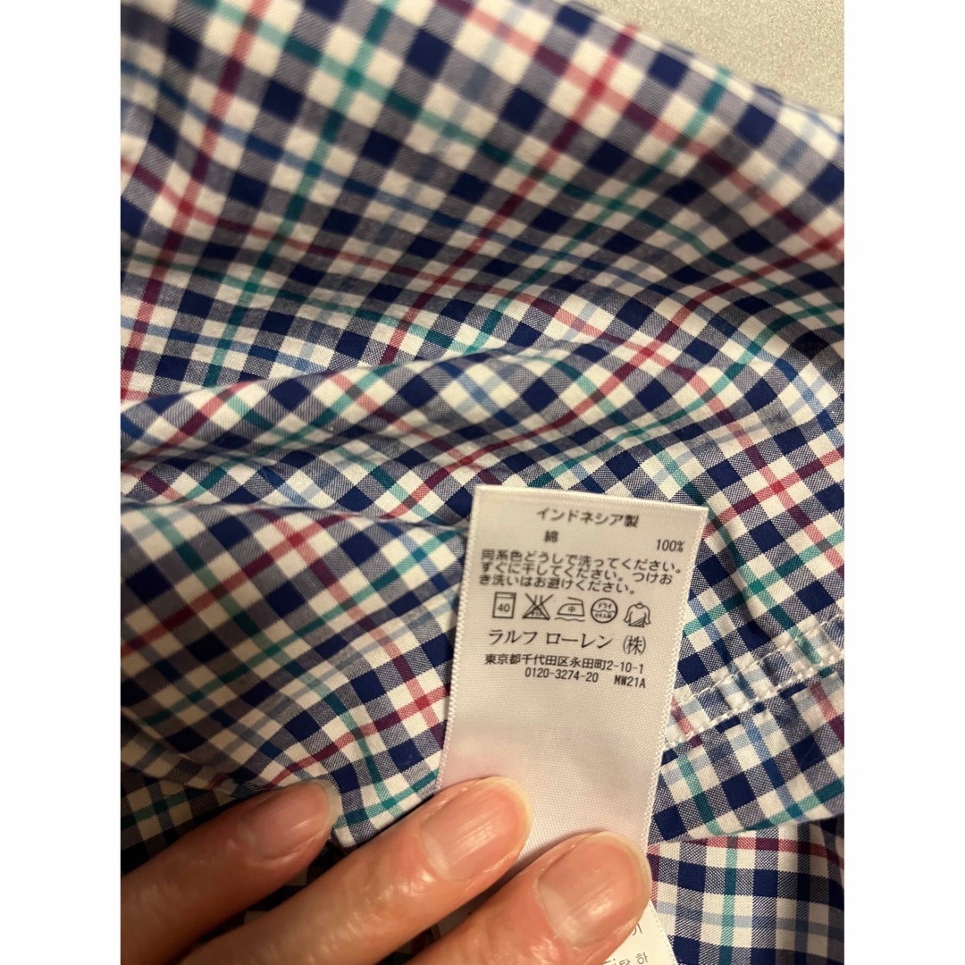 POLO RALPH LAUREN(ポロラルフローレン)のポロラルフローレン　130 シャツ キッズ/ベビー/マタニティのキッズ服男の子用(90cm~)(ブラウス)の商品写真