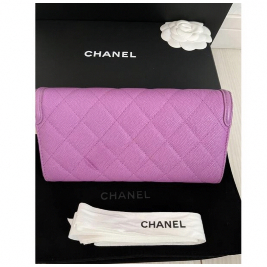 CHANEL(シャネル)のCHANELフィリグリー長財布 レディースのファッション小物(財布)の商品写真