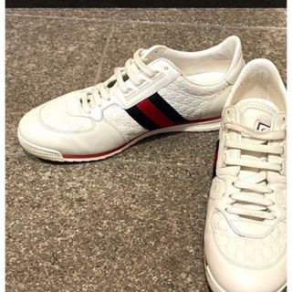 グッチ(Gucci)のグッチ　レザースニーカー(スニーカー)