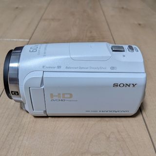 ソニー(SONY)のSONY ハンディカム HDR-CX680 ホワイト(ビデオカメラ)