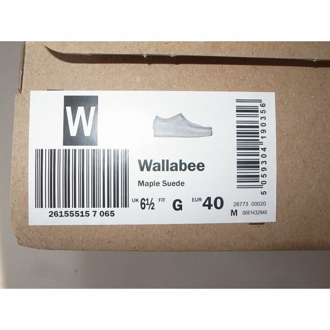 Clarks クラークス WALLABEE ワラビー maple UK6.5 1