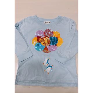 ブランシェス(Branshes)のスパンコールつきロンT(Tシャツ/カットソー)