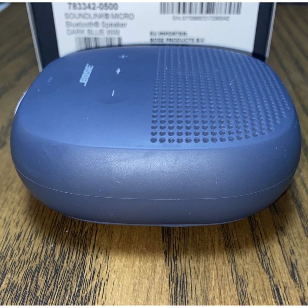 BOSE SOUNDLINK MICRO スピーカー　ダークブルー