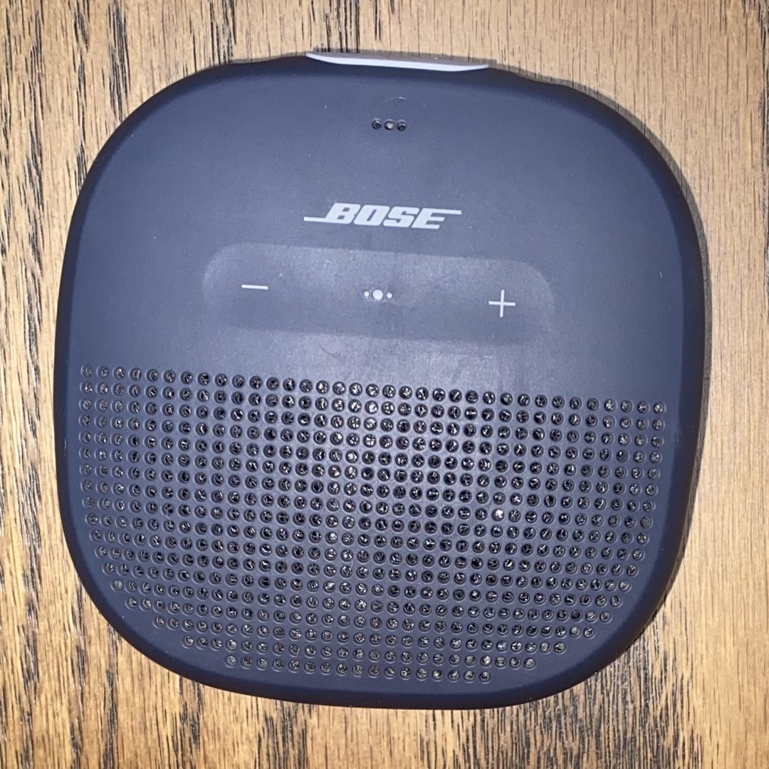 BOSE(ボーズ)のBOSE SOUNDLINK MICRO スピーカー　ダークブルー スマホ/家電/カメラのオーディオ機器(スピーカー)の商品写真