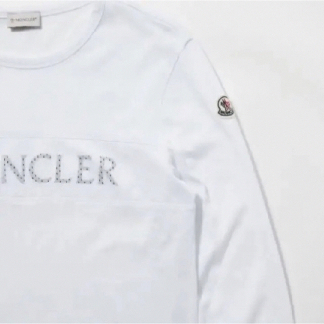 新品！QRコード付き MONCLER BABYパッチTシャツ6～9ヵ月70cm