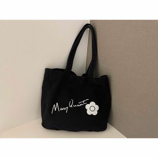 マリークワント(MARY QUANT)のマリークワント サインロゴキャンバストートバッグ(トートバッグ)