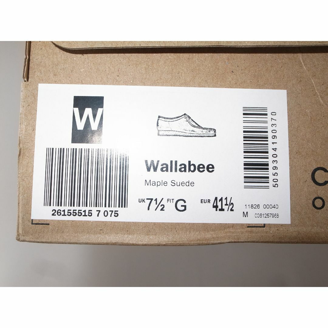 Clarks   Clarks クラークス WALLABEE ワラビー maple UK7.5の通販 by