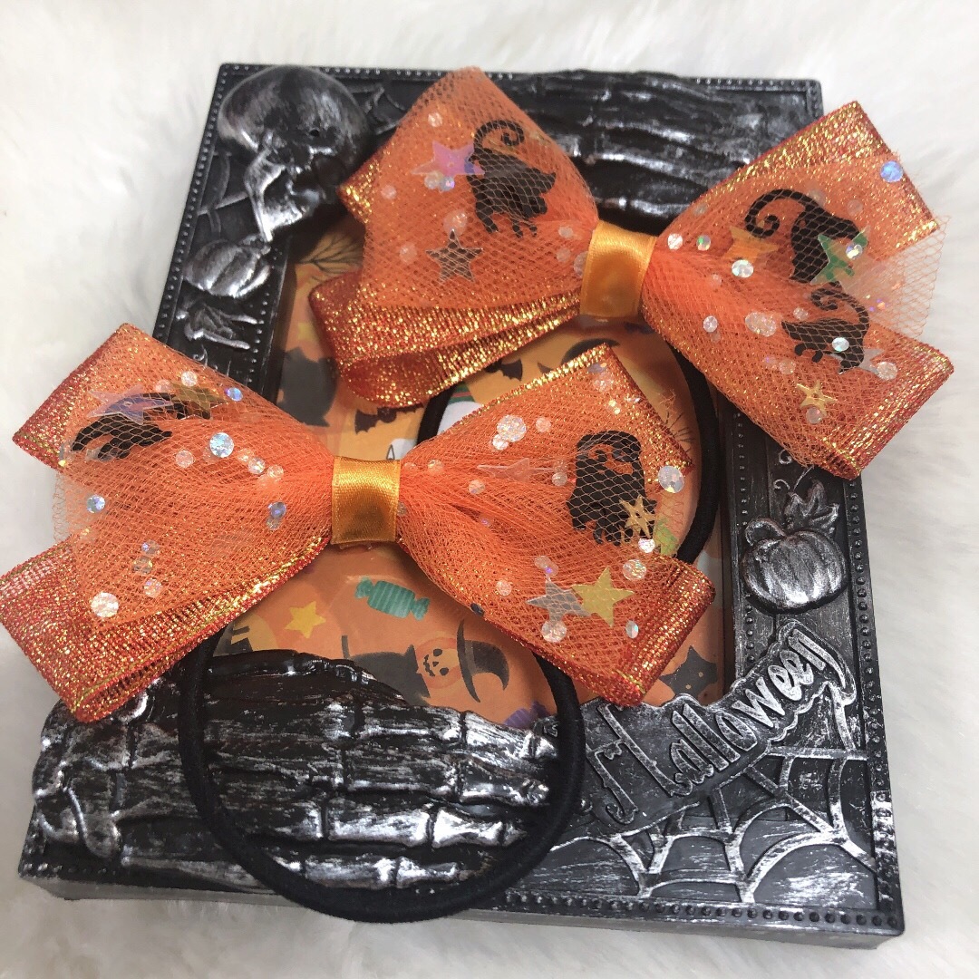 チュールリボン♡ツイン♡ハロウィン