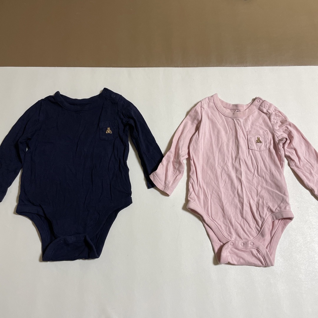 babyGAP(ベビーギャップ)のGAP ロンパース　2枚セット キッズ/ベビー/マタニティのベビー服(~85cm)(ロンパース)の商品写真