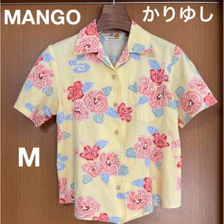 マンゴ(MANGO)の【美品】MANGO Okinawa Original 沖縄 マンゴー　かりゆし(シャツ/ブラウス(半袖/袖なし))