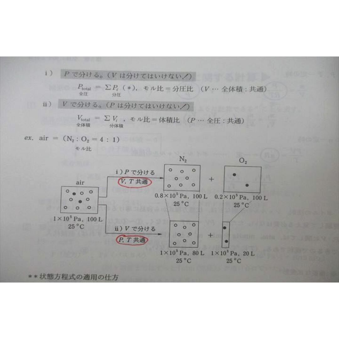 VF25-034 駿台 化学計算の重要ポイント/解答・解説集 テキスト 2021 夏期 計2冊 08m0D