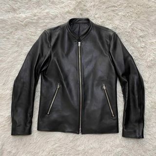 LIDNM - 【美品】リドム レザージャケット ライダース 羊 ラム
