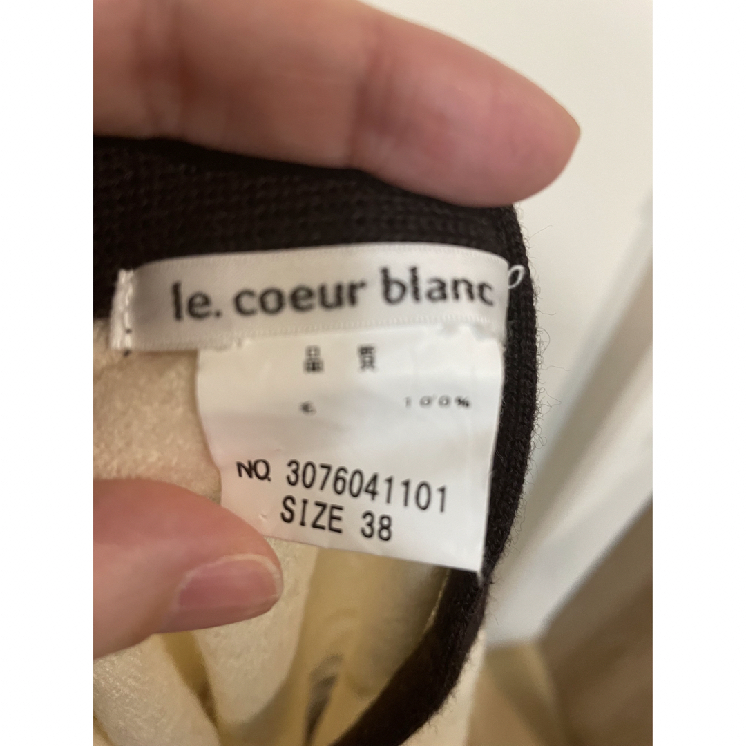 le.coeur blanc(ルクールブラン)のスカート　le.coeur blanc ペチコート付 レディースのスカート(ひざ丈スカート)の商品写真