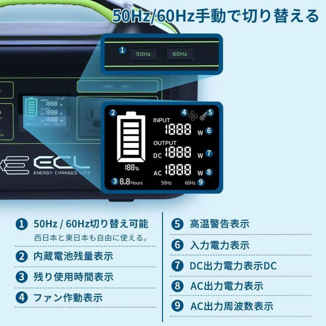 スマホ/家電/カメラポータブル電源 218400mAh/800Wh 大容量 アウトドア 非常用 対策