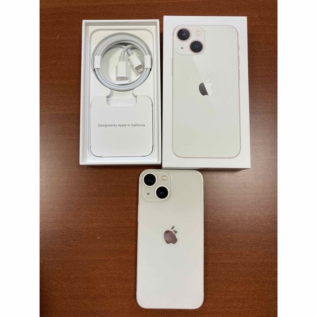 【美品】iPhone 13 mini スターライト 256 GB SIMフリー