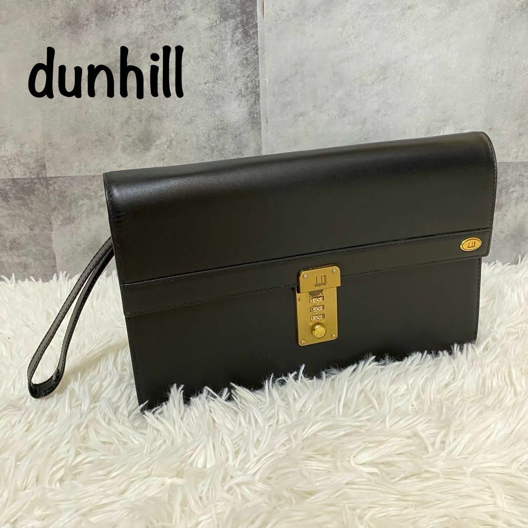 イタリア製 ダンヒル dunhill セカンドバッグ クラッチ ビジネスバッグ | フリマアプリ ラクマ