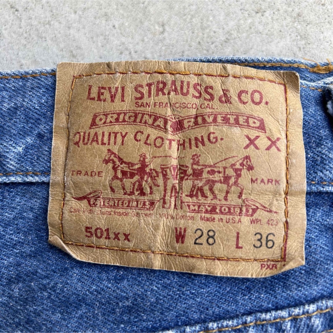 Levi's - 90年代USA製 Levi's 501xx バレンシア ジーンズ デニム W28の