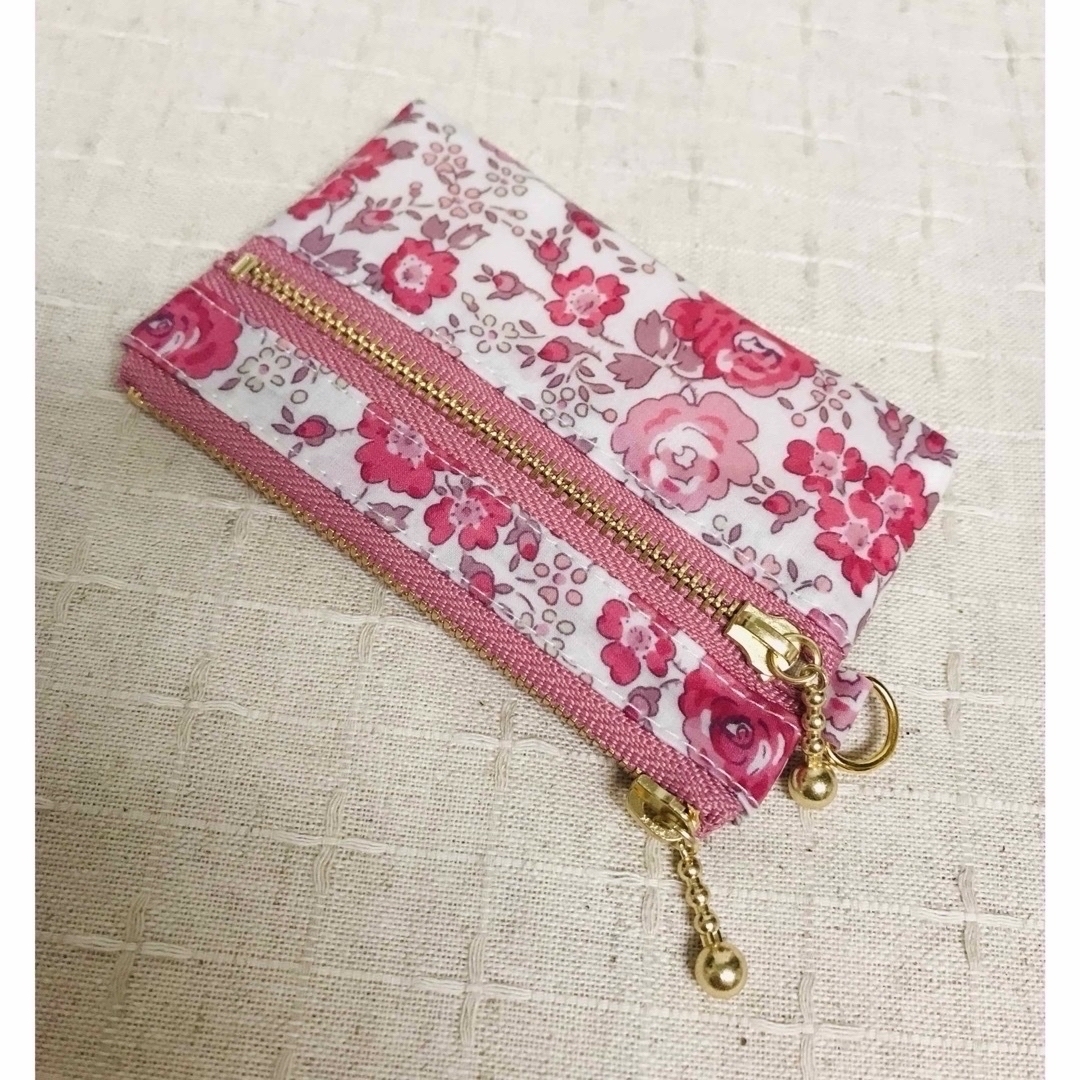 リバティ ミニ財布 ミニウォレット 小銭入れ コインケース カード入れ