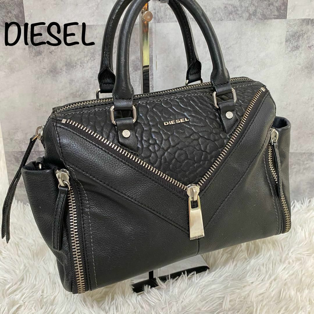 DIESEL - DIESEL ディーゼル ショルダーバッグ ハンドバッグ 2way 斜