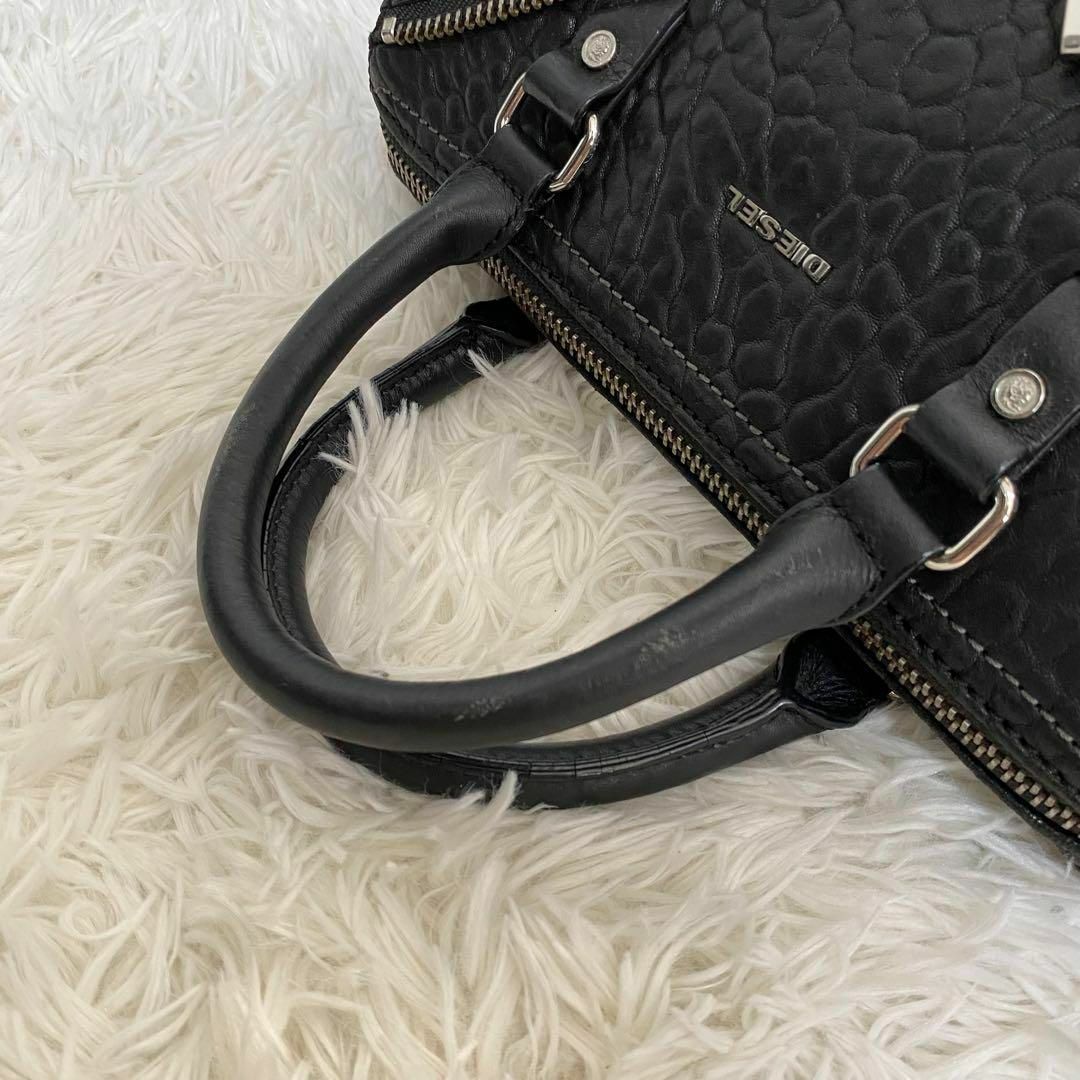 DIESEL ディーゼル ショルダーバッグ ハンドバッグ 2way 斜めがけ 黒 DIESEL ディーゼル ショルダーバッグ ハンドバッグ 2way 斜めがけ 黒