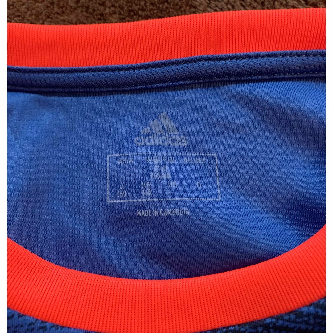 adidas(アディダス)のadidas  Tシャツ　160 キッズ/ベビー/マタニティのキッズ服男の子用(90cm~)(Tシャツ/カットソー)の商品写真