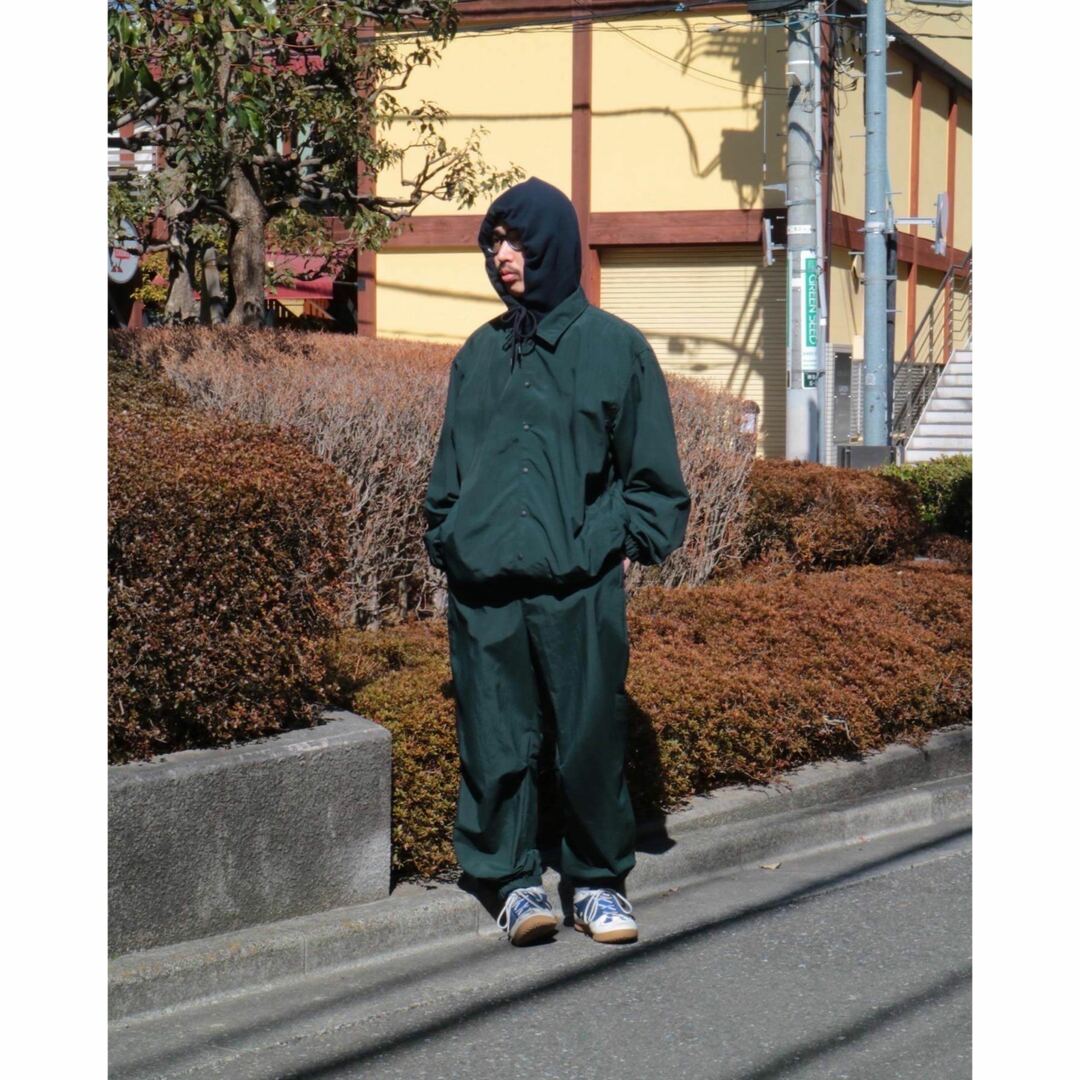 UNIVERSAL PRODUCTS ナイロンコーチジャケット 黒 1LDK-