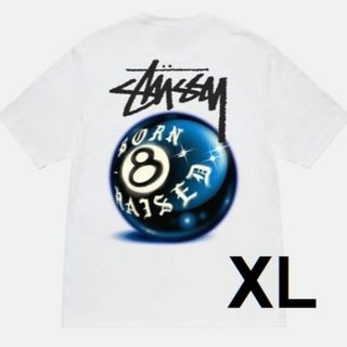 ステューシー(STUSSY)のStussy Born x Raised 8 Ball Tee "White"(Tシャツ/カットソー(半袖/袖なし))