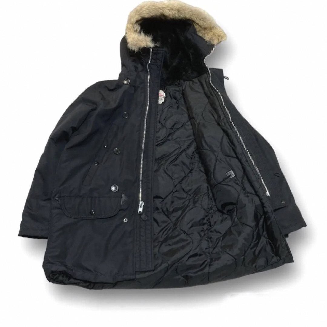 SPIEWAK(スピーワック)の希少 スピワック ゴールデンフリース N3B ブラック リアルファー 36サイズ メンズのジャケット/アウター(ミリタリージャケット)の商品写真