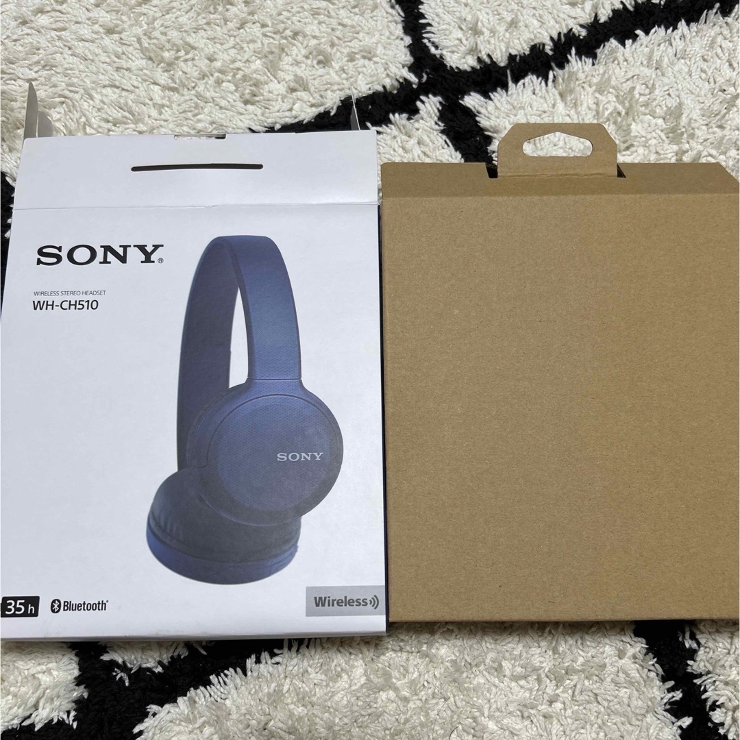 SONY(ソニー)のSONY ワイヤレスステレオヘッドセット WH-CH510(L) スマホ/家電/カメラのオーディオ機器(ヘッドフォン/イヤフォン)の商品写真