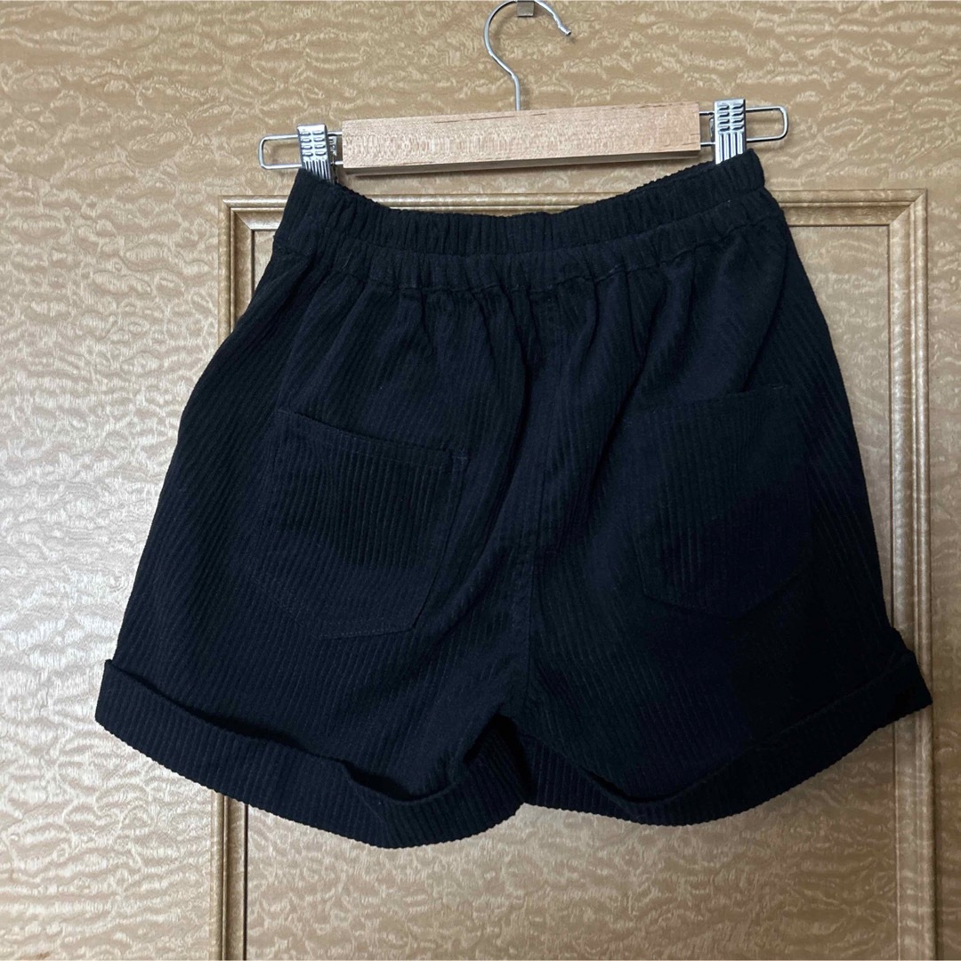 コーデュロイ ショートパンツ 140cm 女の子 美品 女の子 秋 冬 キッズ/ベビー/マタニティのキッズ服女の子用(90cm~)(パンツ/スパッツ)の商品写真