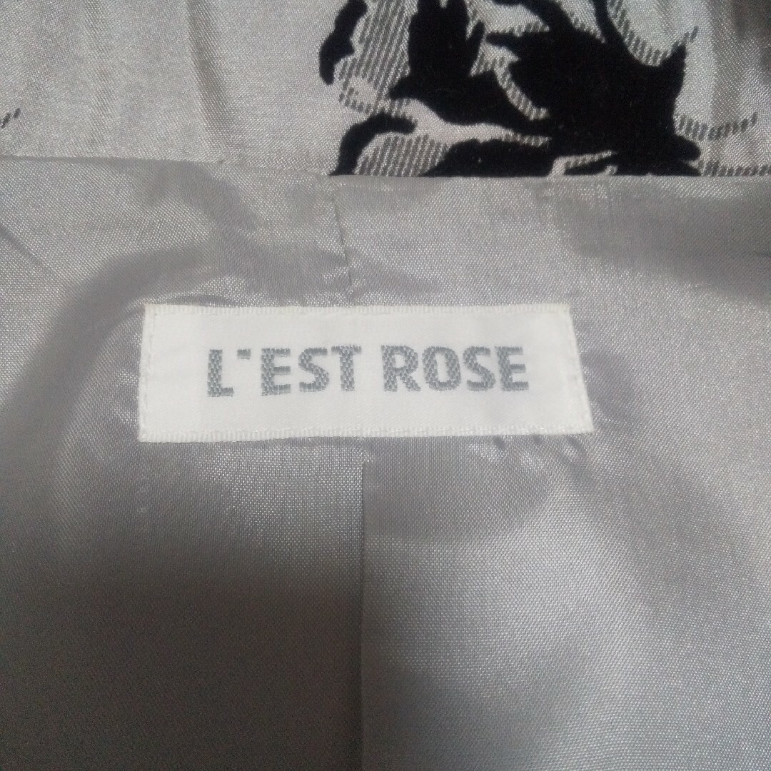 L'EST ROSE(レストローズ)の最終価格【美品】L’EST ROSE☆ジャケット レディースのジャケット/アウター(テーラードジャケット)の商品写真