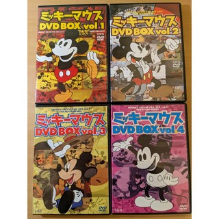 ミッキーマウス　DVDBOX vol.1〜vol.4 　おまけ付(キッズ/ファミリー)