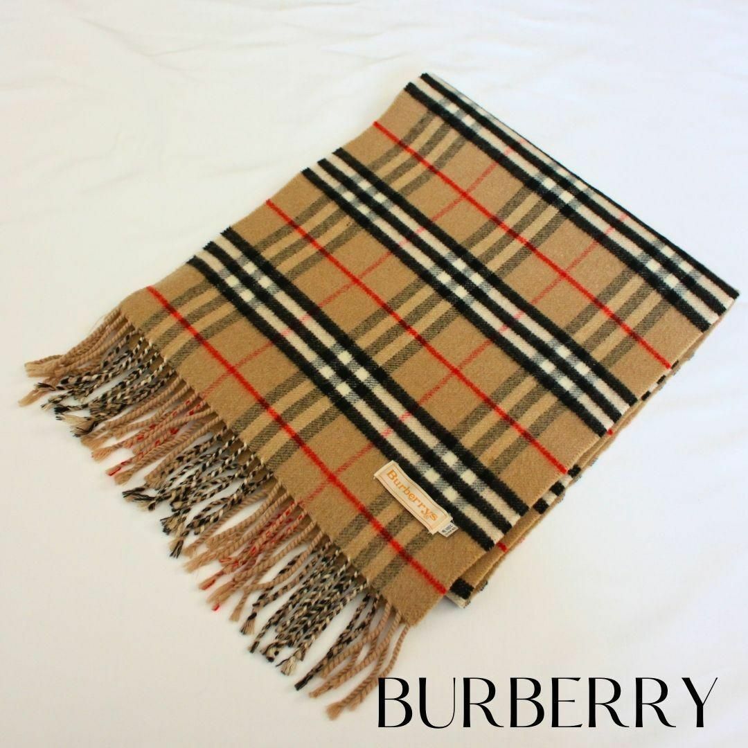 BURBERRY - バーバリー ノバチェック×無地 マフラーの通販 by 招き猫