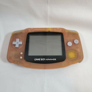 ゲームボーイアドバンス(ゲームボーイアドバンス)の任天堂　ゲームボーイアドバンス　GBA ミルキーピンク　ジャンク(家庭用ゲーム機本体)