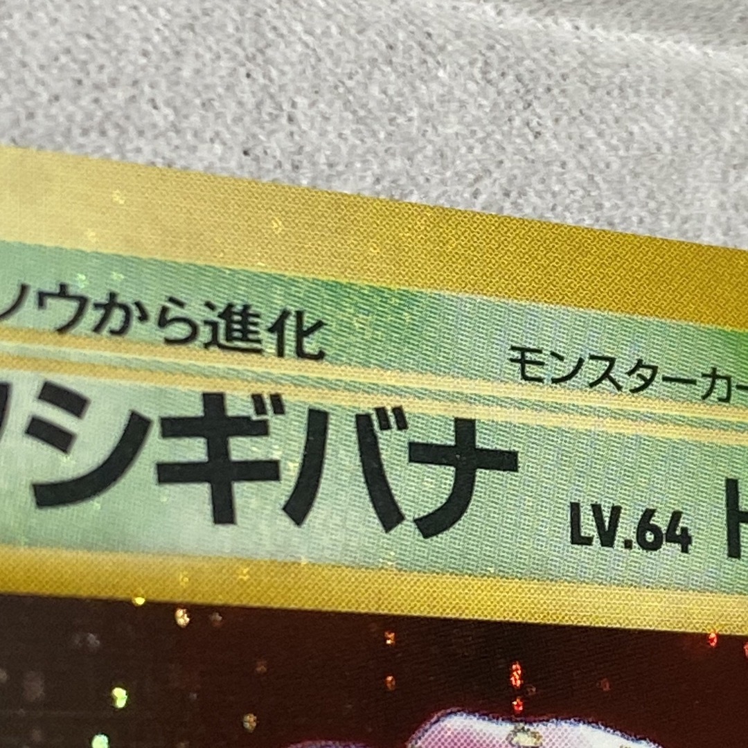 [全面ホロ強め][美品] 旧裏　ポケモンカード　フシギバナ