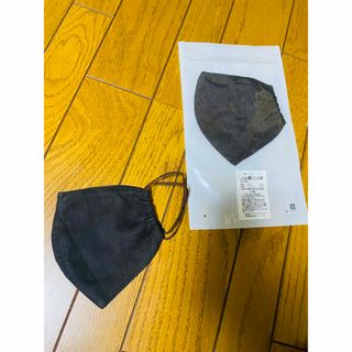 ユナイテッドアローズ(UNITED ARROWS)の【新品】2枚セット リネン マスク ダークブラウン  United Arrows(その他)