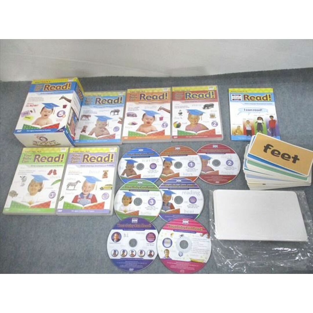 VF12-092 Smart Kids Your Baby Can Read! Early Language Development System DVD/カードセット2008 CD1枚/DVD6枚 Robert 00S4D